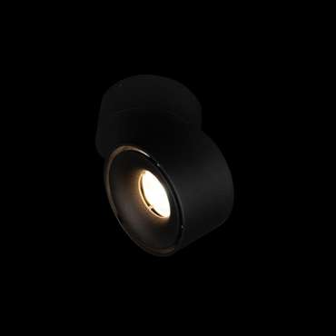 спот накладной Focus 10323/A Black (металл, цвет черный)