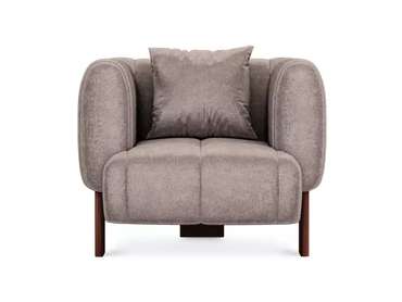 Кресло Cassis коричневого цвета