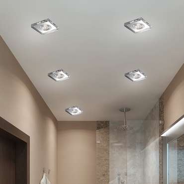 Точечный светильник AQUA 369884 (стекло, цвет прозрачный)