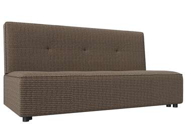 Прямой диван-кровать Зиммер бежево-коричневого цвета