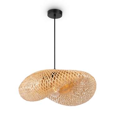 Подвесной светильник Wavy Modern бежевого цвета