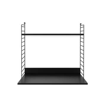 Подвесной стол Лив черного цвета