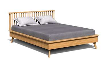 Кровать Elva 180x200 бежевого цвета