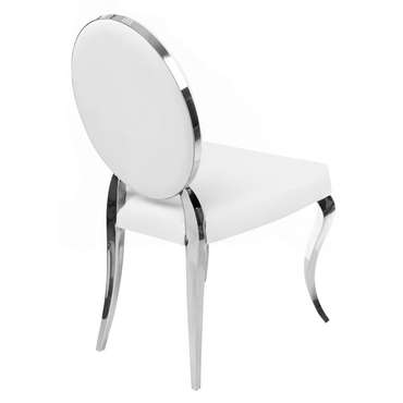 Обеденный стул Odda белого цвета