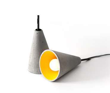  Подвесной светильник Rotr из бетона