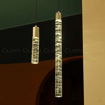 Подвесной светильник Cloyd ESPE-A P1 / выс. 66 см - хром