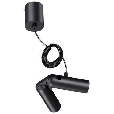 База накладная для ввода питания с гибким угловым соединителем «L» и проводом-подвесом (длина провода – 2м) Novotech Konst Glat 359387