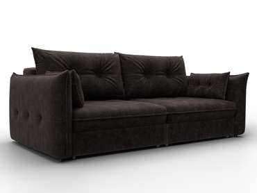 Диван-кровать Лига-100 темно-коричневого цвета