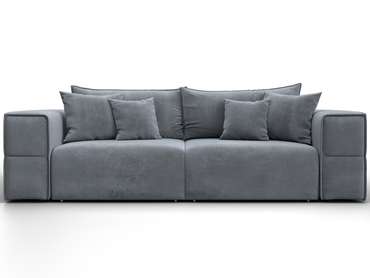 Диван-кровать Лига-058 серого цвета