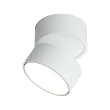 спот накладной Lenno OML-101309-12 (пластик, цвет белый)