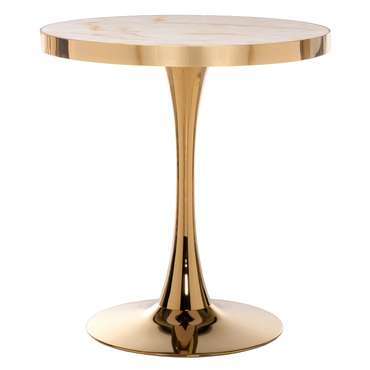Обеденный стол Dorian с золотым основанием 