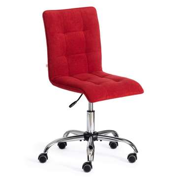 Кресло офисное Zero красного цвета