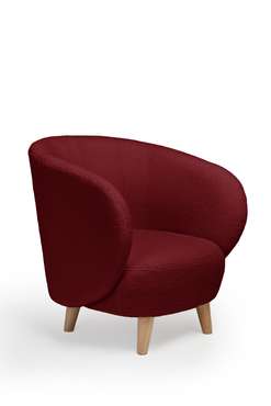 Кресло Мод бордового цвета
