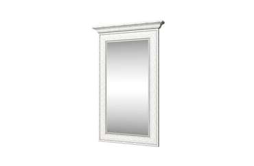 Настенное зеркало Tiffany 59х98 в белой раме