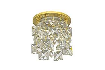 Встраиваемый светильник Osimo Gold Osimo GU10.5.14.8.102 G (хрусталь, цвет прозрачный)