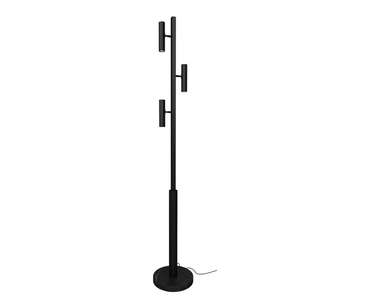 Торшер Верония черный d22 h152 Led 3*3W (4000K)