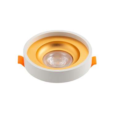 Встраиваемый светильник DK4005 DK4006-GD (алюминий, цвет золото)