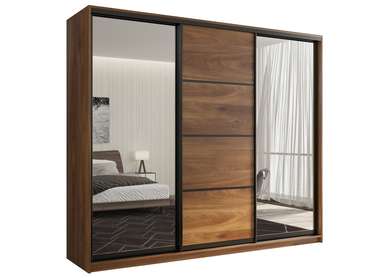 Шкаф-купе Кааппи-3 240 М цвета Кастелло бренди