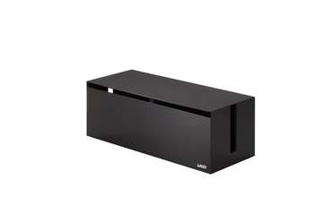 Коробка для хранения кабелей Web черного цвета