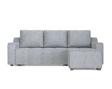 Угловой диван-кровать Берн серого цвета