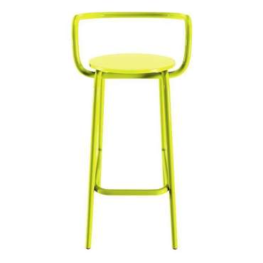 Барный стул Нод желтого цвета