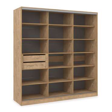 Шкаф-купе Comfort 18.8 коричневого цвета