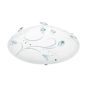 Накладной светильник Sorrenta 1 95689 (стекло, цвет белый)