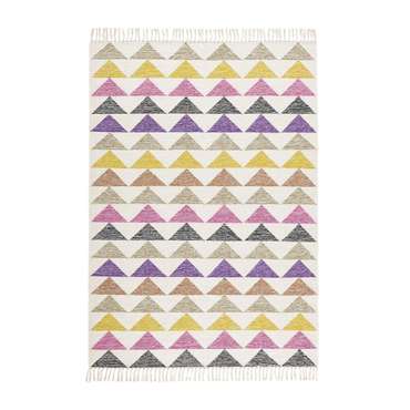 Ковер килим из шерсти Vinity 120x170 разноцветный