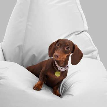 Кресло-мешок груша XХХL-Стандарт белого цвета