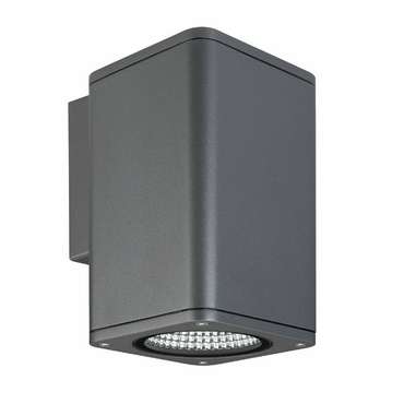 Уличный настенный светильник Arlight LGD-EVO-WALL-S100x100-12W Warm3000 (GR, 44 deg, 230V) 046193