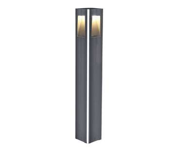 Светильник уличный серый 220V w12*12 h80 Led 4*3W (4000K) Декоративная подсветка RGB.