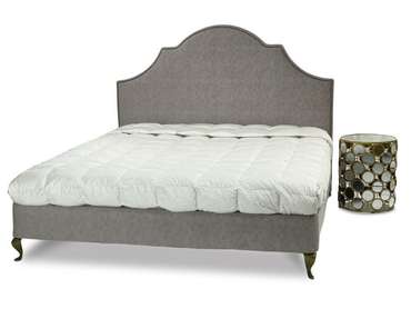 Кровать Carol Base 160х200 серого цвета