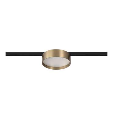 Магнитный трековый светильник Латунь LED 1*12W 3000K 500Lm Ra&gt;80 100° IP20 D113xH34 24V SUPER5