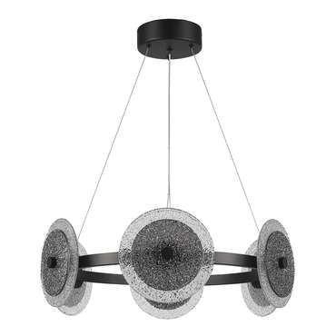 Светильник подвесной ST-Luce черный/дымчатый LED 1*34W 4000K ALUMNO