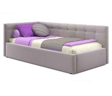 Кровать Bonna 90х200 лилового цвета без подъемного механизмом