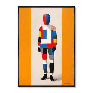 Репродукция картины Harlequin The Modernist, 2024г.
