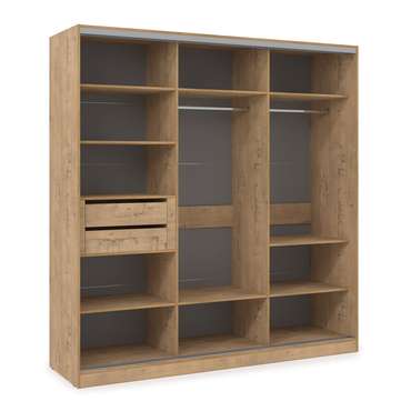 Шкаф-купе Comfort 18.5 коричневого цвета