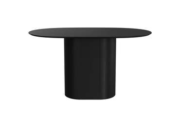 Овальный обеденный стол Type 140 черного цвета