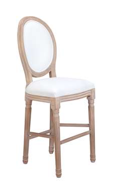 Полубарный стул Filon average бело-бежевого цвета