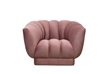 Кресло Fabio розового цвета