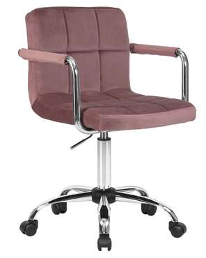 Офисное кресло для персонала Terry розового цвета