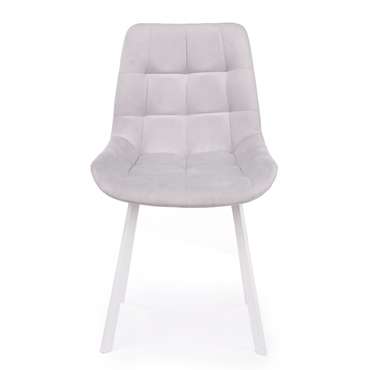 Обеденный стул Челси П светло-серого цвета