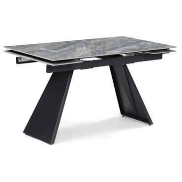 Раздвижной обеденный стол Хорсборо серого цвета