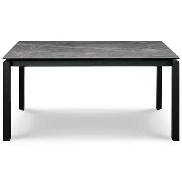 Раздвижной обеденный стол Toledo темно-серого цвета
