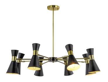 Люстра Elisium 8 Black
