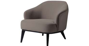 Кресло Bend темно-серого цвета