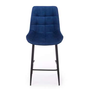 Барный стул Челси синего цвета
