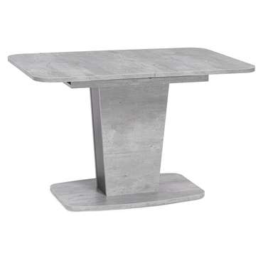 Раздвижной обеденный стол Токио-28 серого цвета