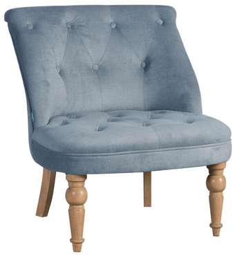 Кресло Бастиан голубого цвета