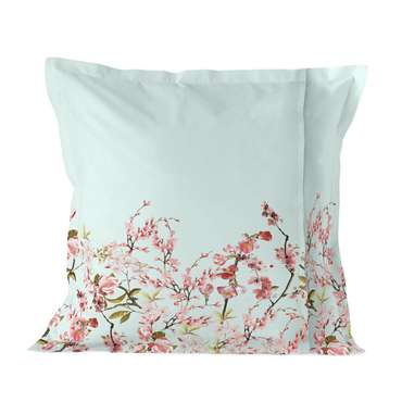 Наволочка Chinoiserie 80x80 голубого цвета